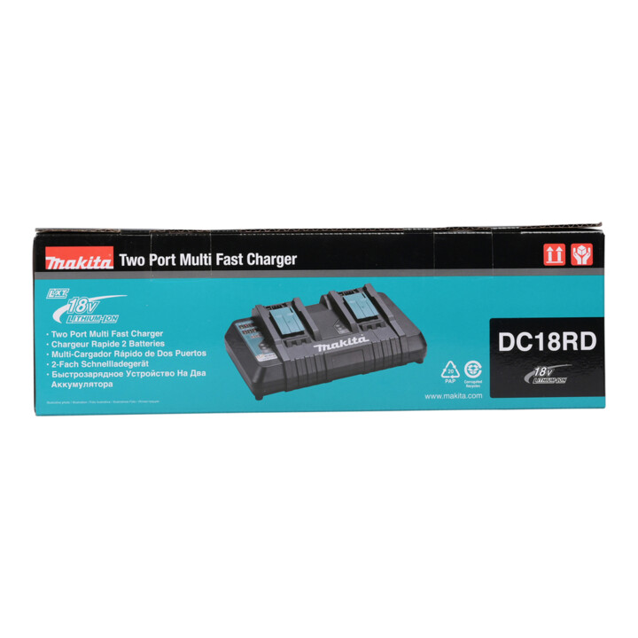 Makita chargeur double DC18RD 14.4 - 18 V