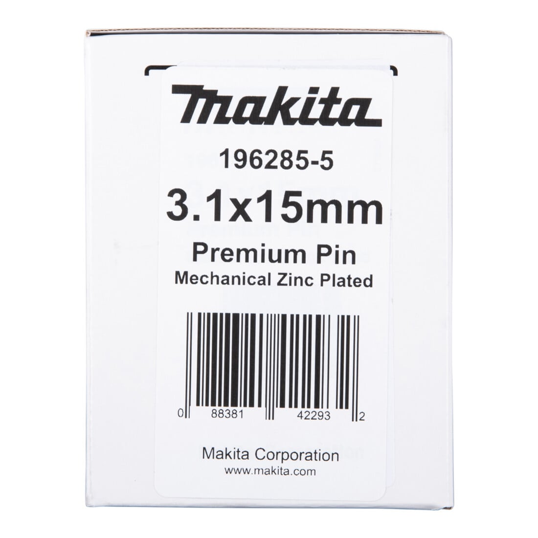 Makita Chiodo per calcestruzzo 3,1x15mm C6 (196285-5)