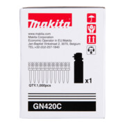 Makita Chiodo per calcestruzzo 3,1x32mm HC6 (196289-7)-5