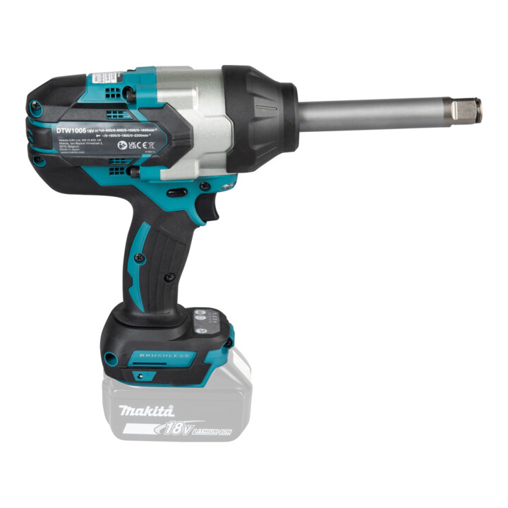Makita Clé à chocs sans fil 18V 3/4" carré extérieur long
