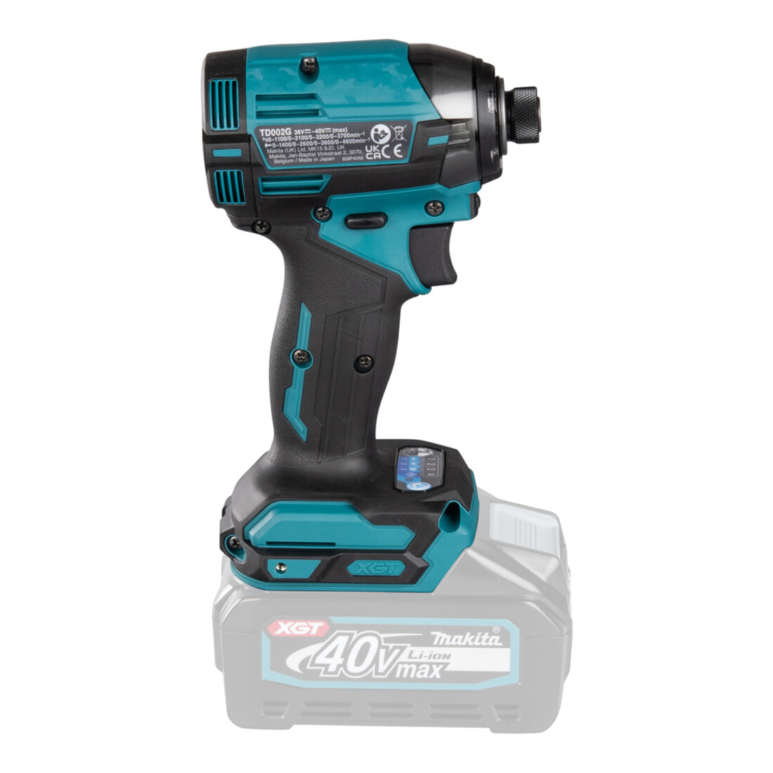 Makita Clé à chocs sans fil 40V, 3700 tr/min, sans batterie