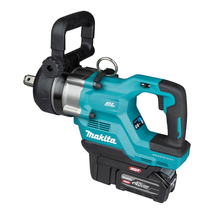 Makita Clé à chocs sans fil 40V max. 5,0 Ah 1" carré extérieur à emmanchement court
