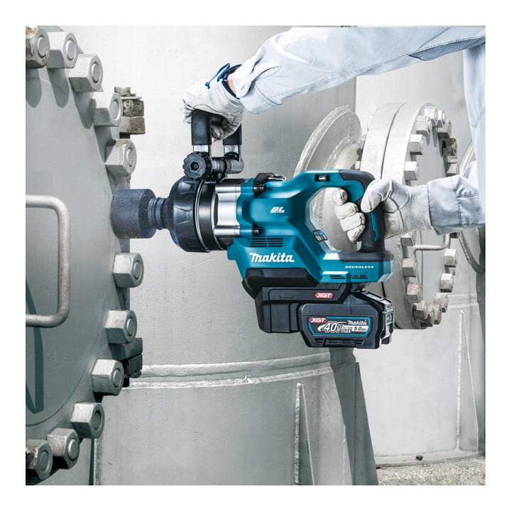 Makita Clé à chocs sans fil 40V max. 5,0 Ah 1" carré extérieur à emmanchement court