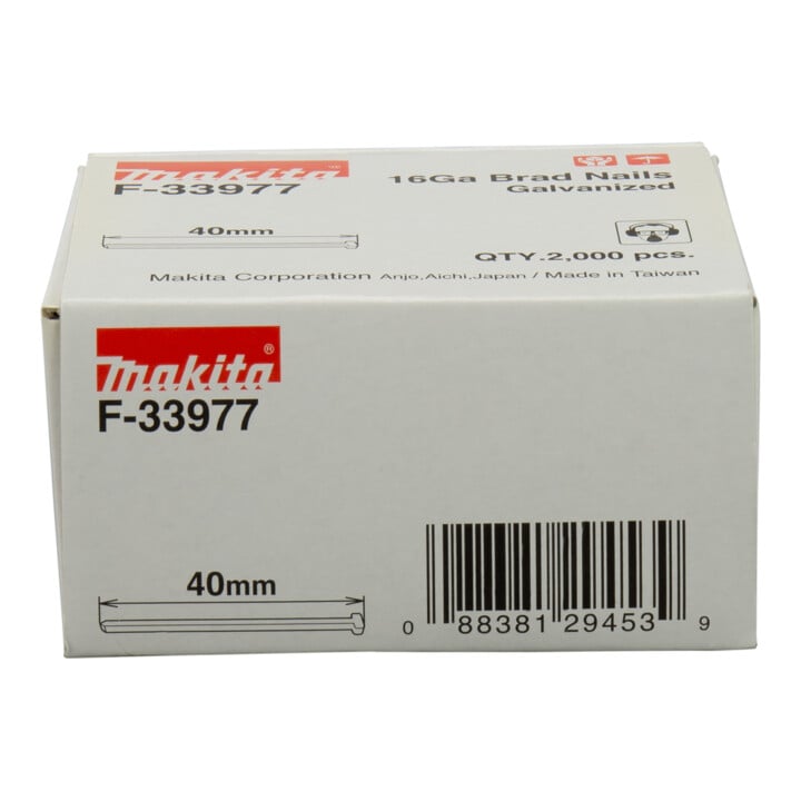 Makita Clou tête écrasée 40 mm