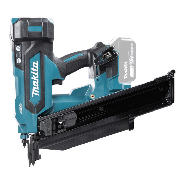 Makita Cloueur à bande sans fil DBN901 90 mm 18 V sans batterie sans chargeur dans la valise