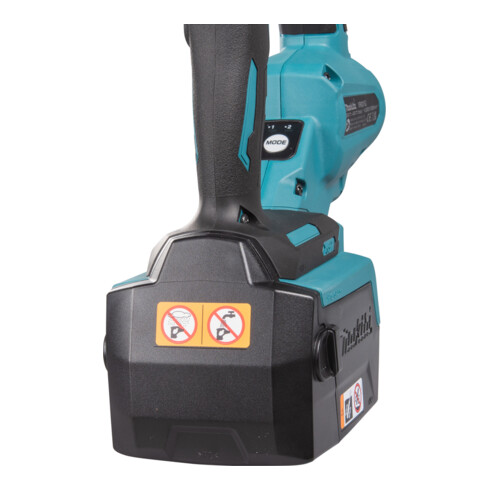 Makita Compacteur à béton sans fil 40V max. (sans batterie, sans chargeur) sans accessoire compacteur (utilisable uniquement avec accessoires)
