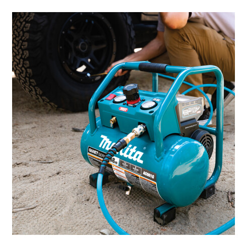 Makita Compresseur sans fil XGT, 40V maxi, chaudière, 7,6 l