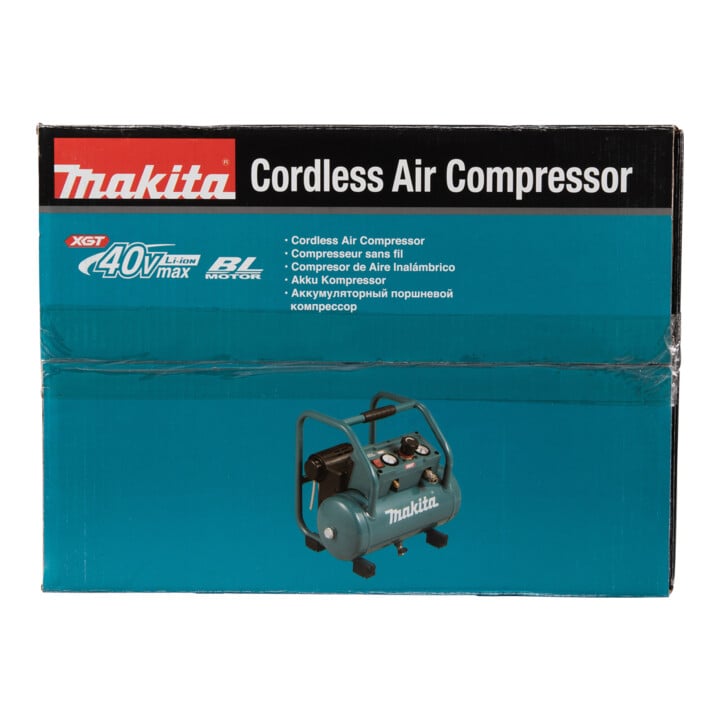 Makita Compresseur sans fil XGT, 40V maxi, chaudière, 7,6 l