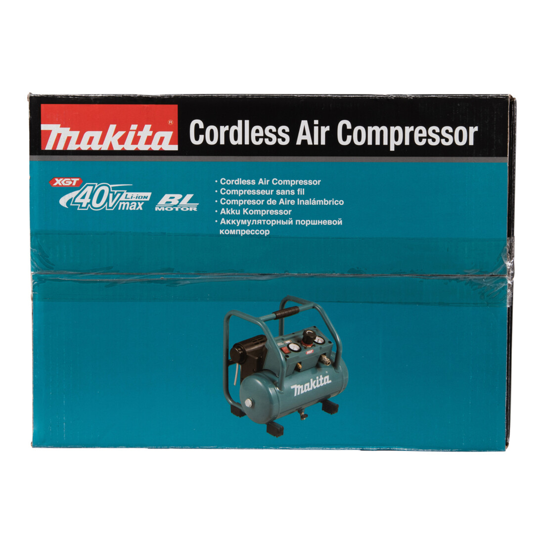 Makita Compresseur sans fil XGT, 40V maxi, chaudière, 7,6 l