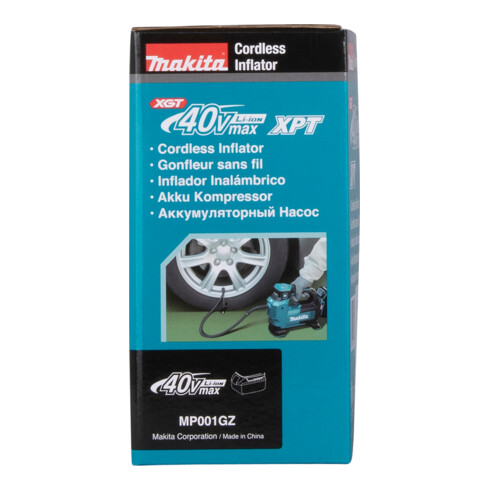 Makita Compressore a batteria 11 bar 40V MP001GZ