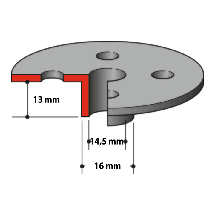 Makita COPY SHELL 16.0mm (344364-5)