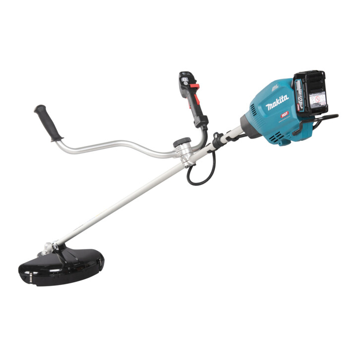 Makita Débroussailleuse sans fil 40V avec poignée asymétrique et batterie incluse