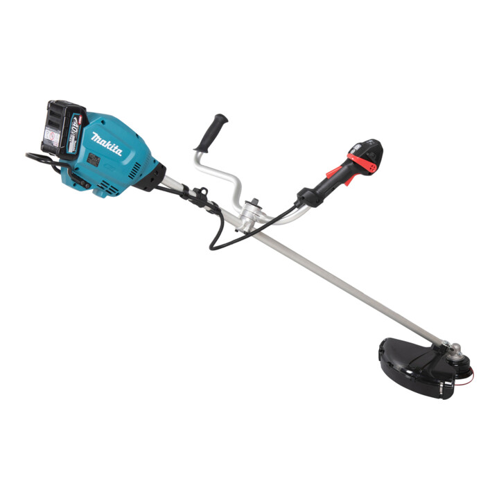 Makita Débroussailleuse sans fil 40V avec poignée asymétrique et batterie incluse