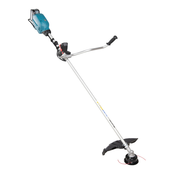 Makita Débroussailleuse sans fil 40V avec poignée asymétrique et batterie incluse