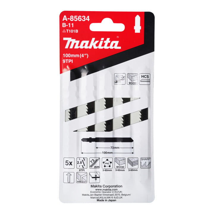 Makita decoupeerzaagblad B-11 5 stuks (A-85634)