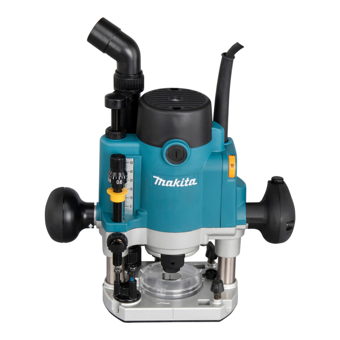Makita Défonceuse 1 100 W avec coffret MAKPAC et set de 12 fraises D-53556