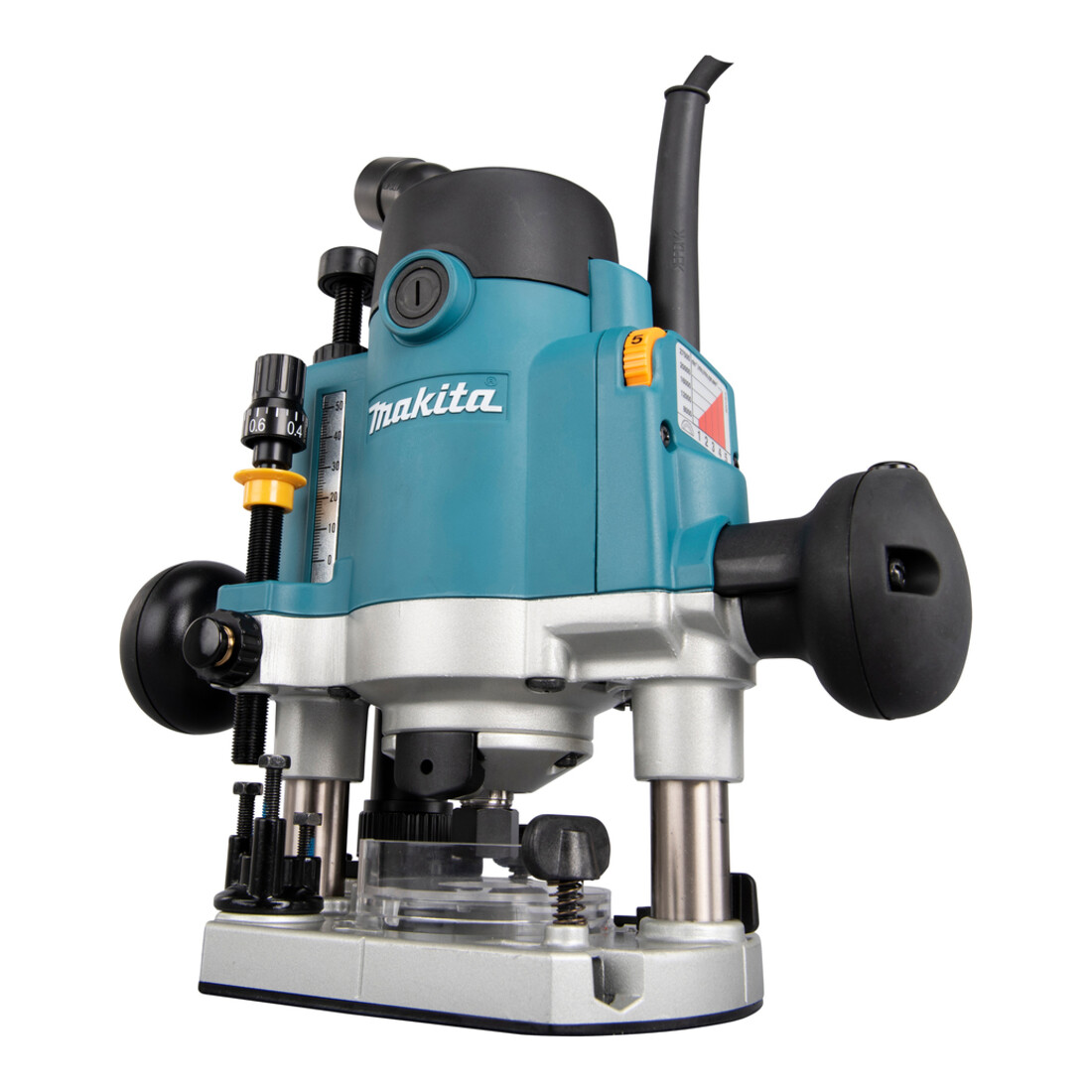 Makita Défonceuse 1 100 W avec coffret MAKPAC et set de 12 fraises D-53556