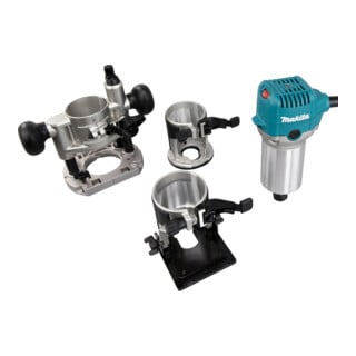 Makita Défonceuse multifonction 710 W avec modules de fraisage dans MAKPAC