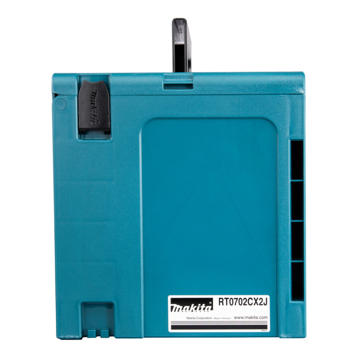 Makita Défonceuse multifonction 710 W avec modules de fraisage dans MAKPAC