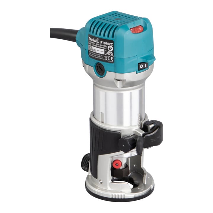 Makita Défonceuse multifonction 710 W avec modules de fraisage dans MAKPAC