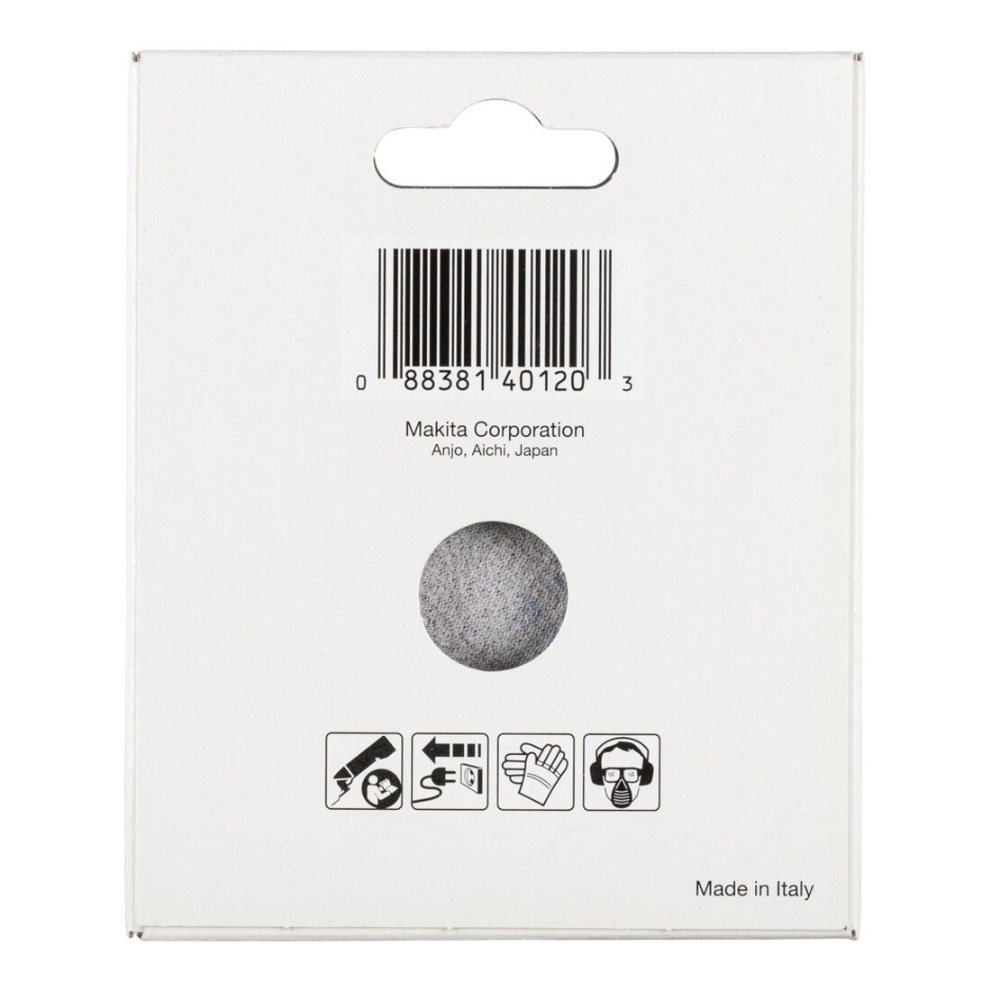 Makita Delta Papier abrasif Pierre à poncer K120 B-21749