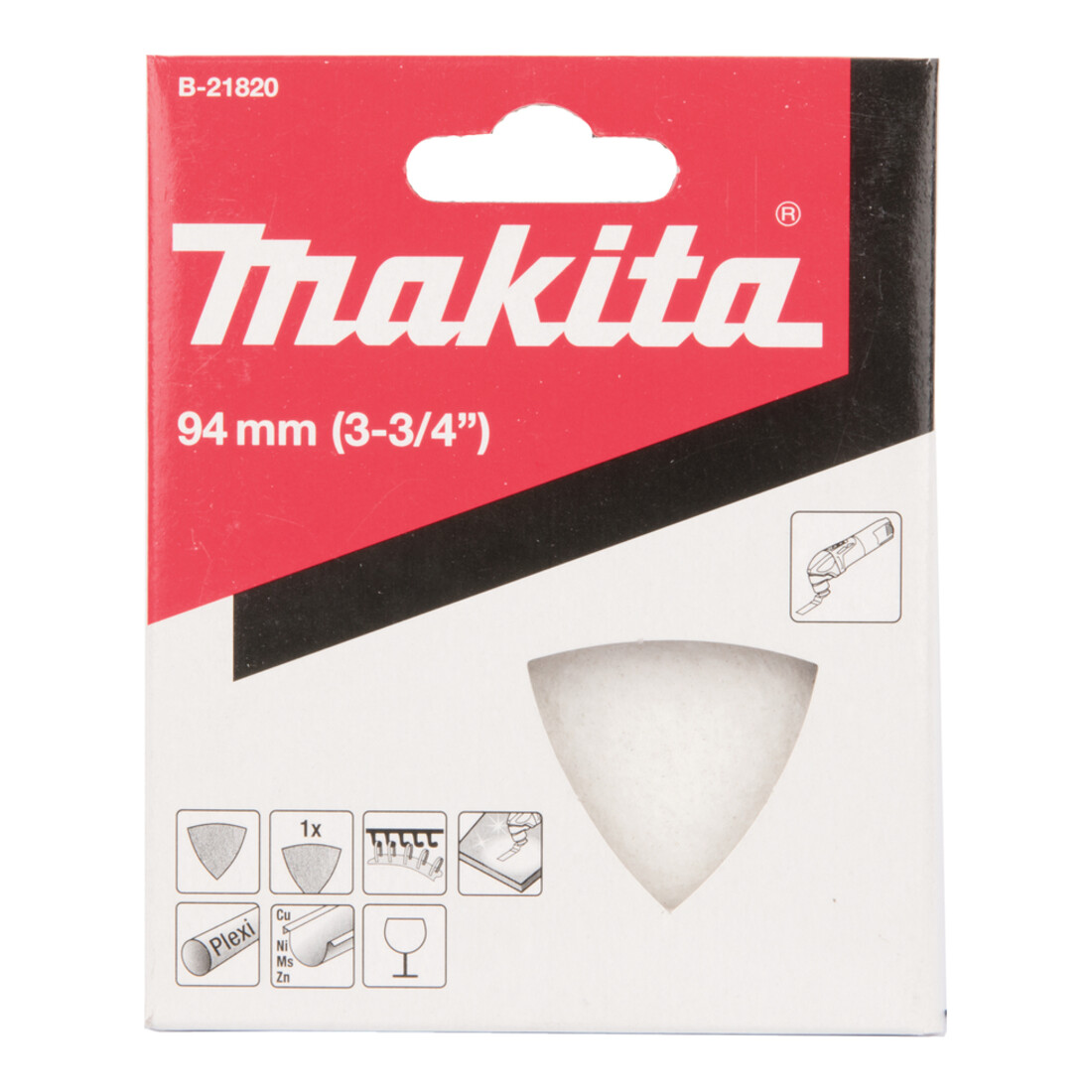 Makita Delta polijstvilt hard (B-21820)