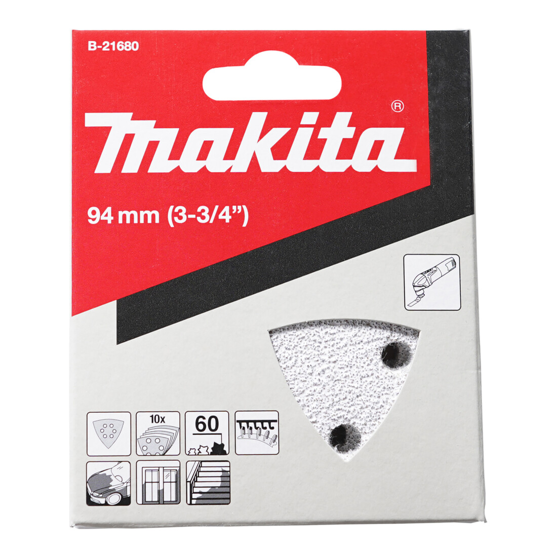 Makita Delta-Schleifpapier Farbe