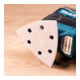 Makita Delta-Schleifpapier Farbe K80 B-21696