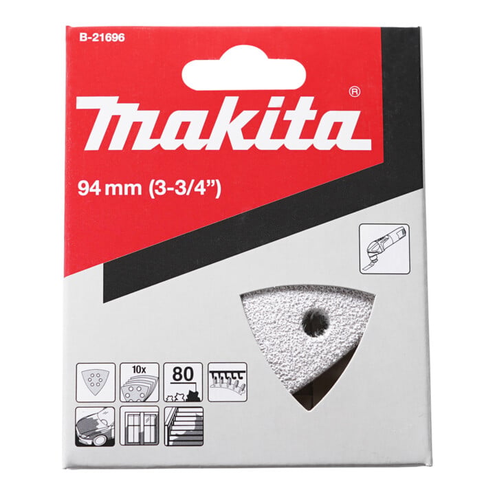 Makita Delta-Schleifpapier Farbe K80 B-21696