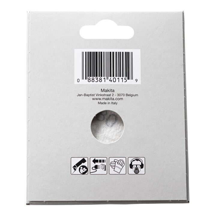 Makita Delta-Schleifpapier Farbe K80 B-21696