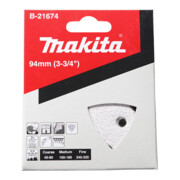 Makita Delta-Schleifpapier Set Farbe (B-21674)-4
