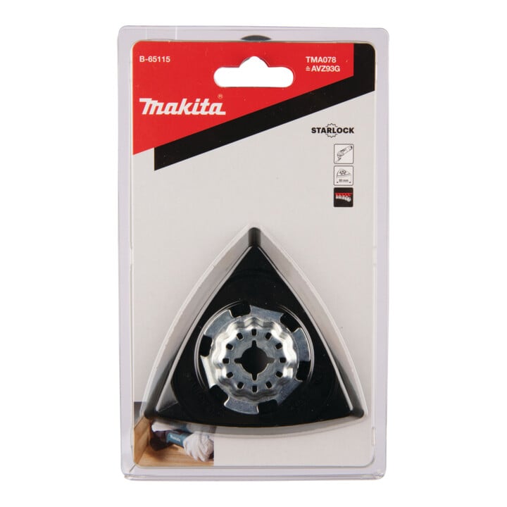 Makita Delta-Schleifplatte Klett B-65115