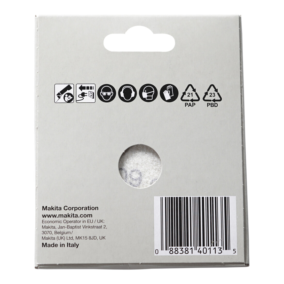 Makita Delta schuurpapier set kleur (B-21674)