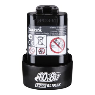 Makita désignation Batterie-BL1015K 10,8V 1,5Ah