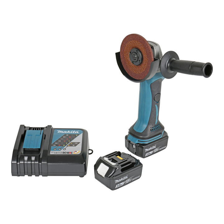 Makita DGA452RFJ meuleuse d'angle sans fil 18 V