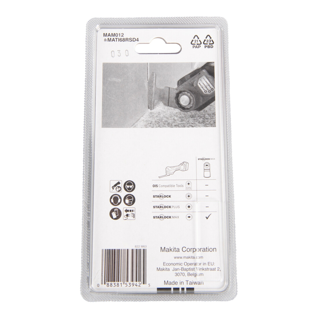 Makita Diamant-Segmentsägeblatt MAM012