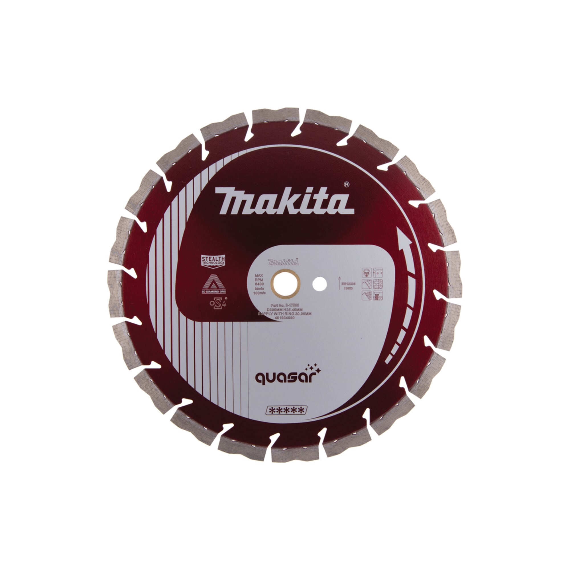 Makita Diamantsch. 300x20 QUASAR (B-17588)