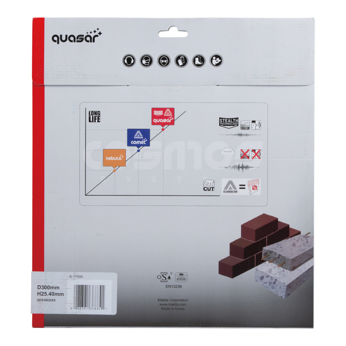 Disque de taille de diamant Makita QUASAR