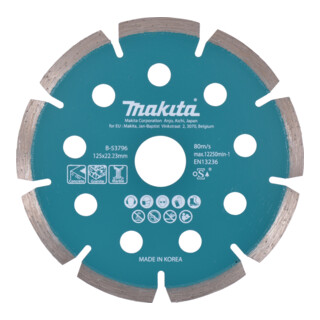 Makita diamantschijf 125x22,23 GRANIT