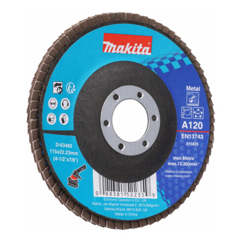 Makita Disco abrasivo lamellare 115 A