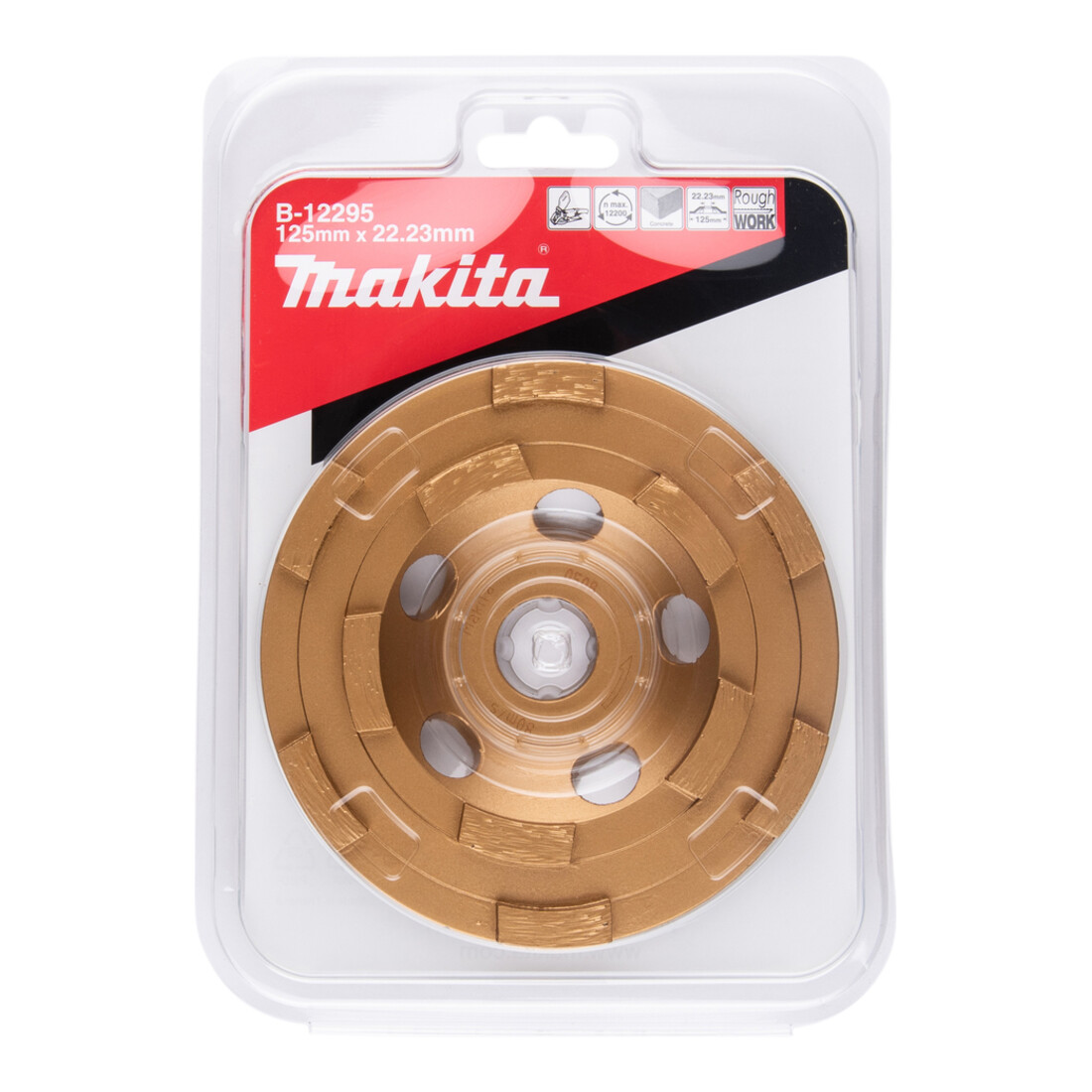 Makita Disco diamantato 125mm, grezzo (B-12295)