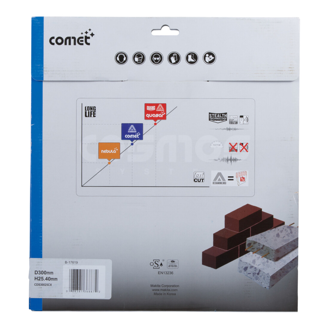 Makita Disco diamantato 300x20, Comet (B-17619)