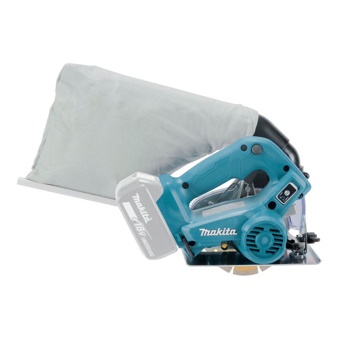 Makita Disco diamantato a batteria 40mm 18V DCC500Z