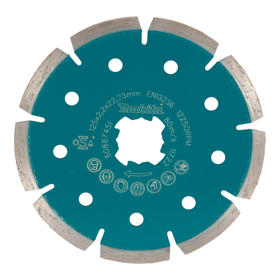 Makita Disco diamantato per calcestruzzo X-Lock