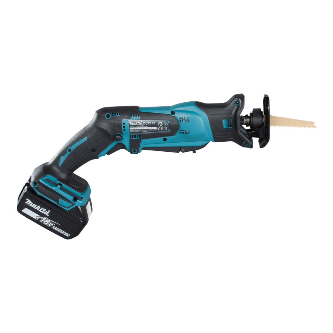 Makita DJR183RT1J Akku-Reciprosäge 18,0V