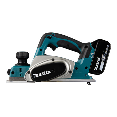 Makita DKP180RTJ accu schaafmachine 82 mm 18 V / 5.0 Ah + 2 batterijen