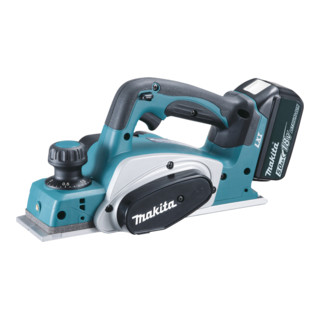 Makita DKP180RTJ Akku-Hobel 82 mm 18 V / 5,0 Ah + 2 Akkus