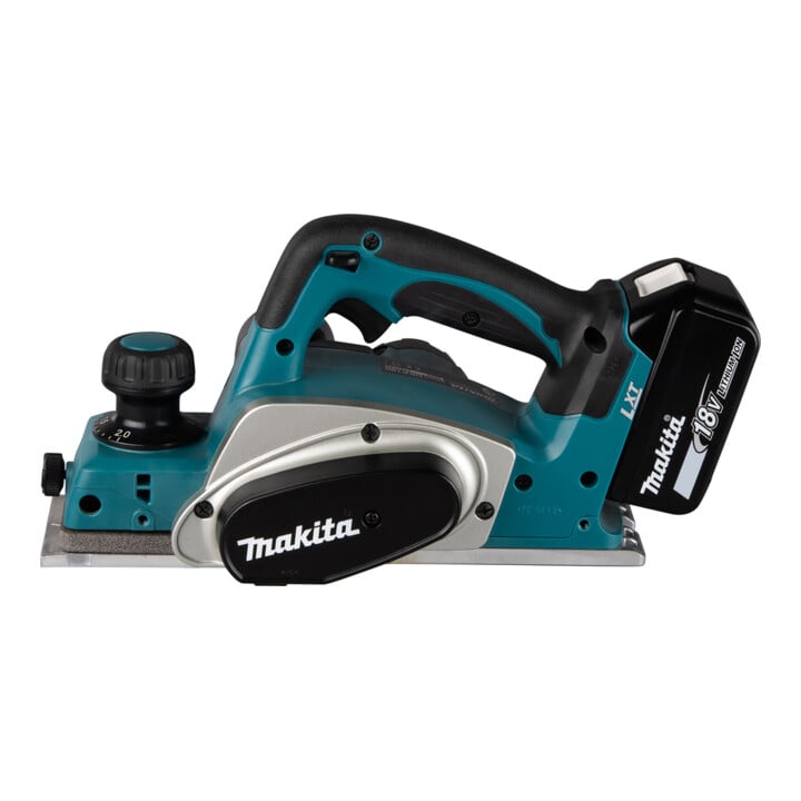 Makita DKP180RTJ Akku-Hobel 82 mm 18 V / 5,0 Ah + 2 Akkus