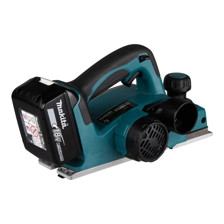 Makita DKP180RTJ Akku-Hobel 82 mm 18 V / 5,0 Ah + 2 Akkus