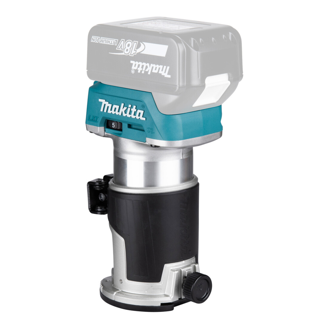 Makita draadloze bovenfrees DRT50Z soloversie